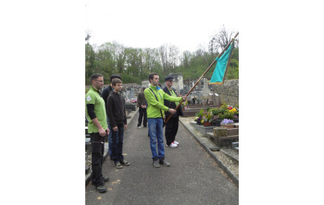 Hommage aux Archés disparus de Béthisy au cimetière de Béthisy St Martin